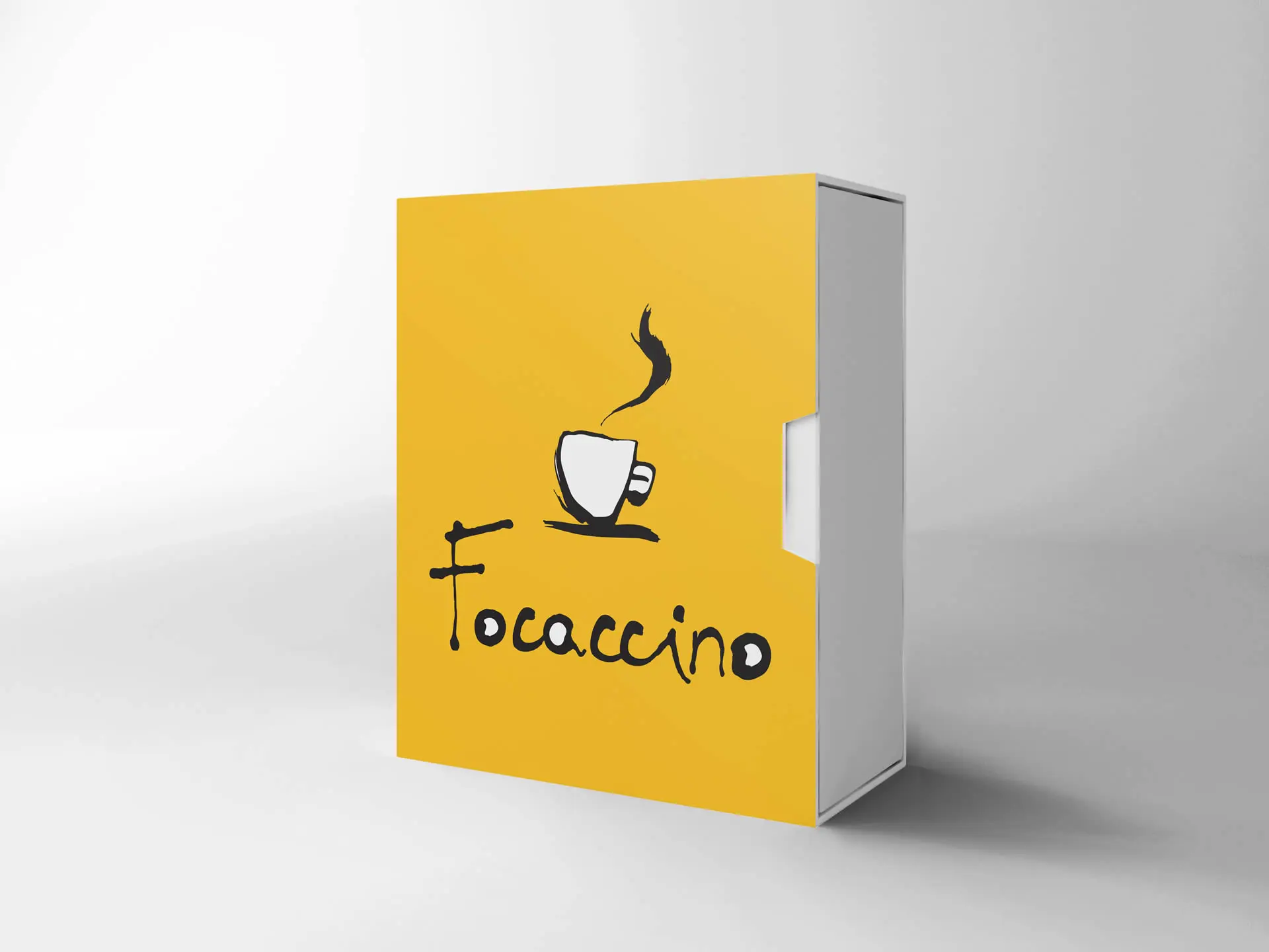 Logo design Il Focaccino pizzeria gourmet - MDP Agenzia Web Latina