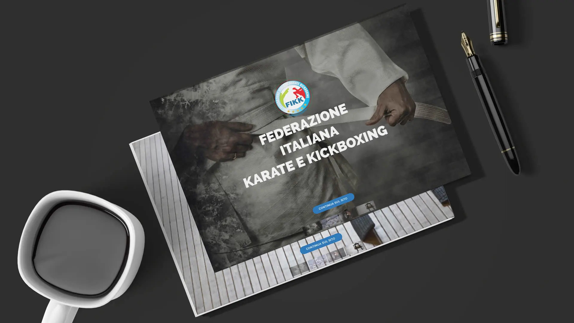 Sito web FIKK Federazione Italiana Karate e Kick Boxing - MDP Agenzia Web Latina