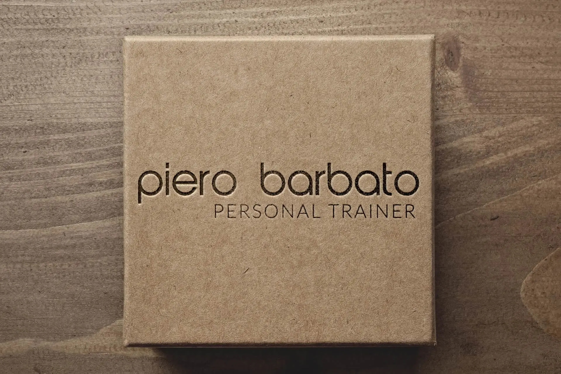 Logo design Piero Barbato Personal Trainer - MDP Agenzia Web Latina